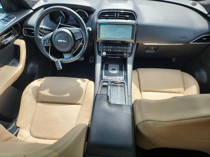 2019 Jaguar F-pace VIN SADCJ2FX8KA366235 COPART salvage auction — MECHANICAL, Wv - Certificate Of Title, sold $4,150 on 2026-07-02 (photo 8)