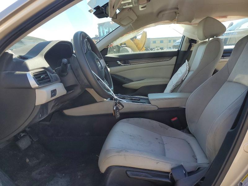 2019 Honda Accord VIN 1HGCV1F11KA163808 COPART salvage auction — REAR END, Tx - Salvage Vehicle Title, sold $3,200 on 2026-07-09 (photo 7)