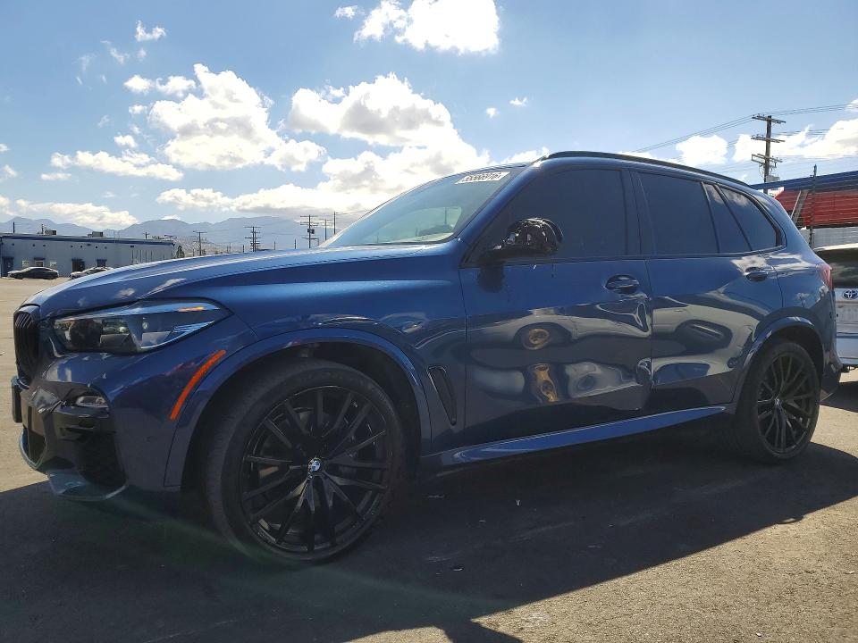 2021 BMW X5 VIN 5UXCR4C04M9G33559 COPART salvage auction — SIDE, Ca - Salvage Certificate (P), sold $31,250 on 2026-07-03 (photo 1)