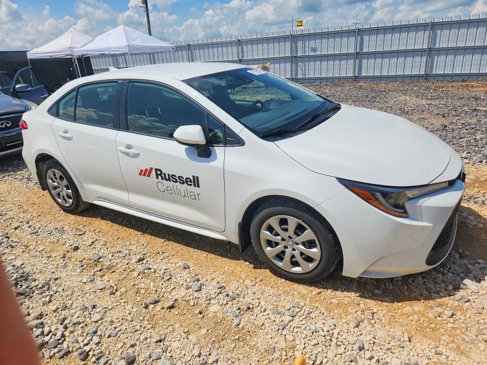 2022 Toyota Corolla VIN JTDEPMAE7N3017743 COPART salvage auction — HAIL, Mo - Salvage Certificate Of Title, sold $7,900 on 2026-07-27 (photo 4)