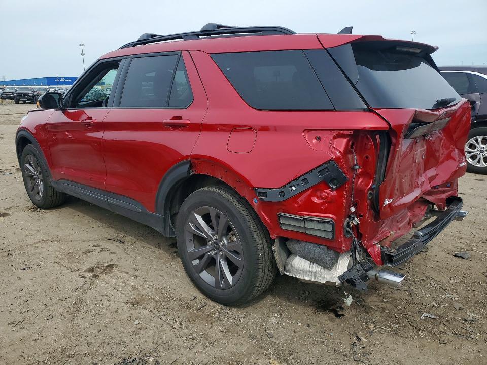 2024 Ford Explorer VIN 1FMSK8DH7RGA81824 COPART salvage auction — REAR END, Mi - Certificate Of Title, sold $12,200 on 2026-07-28 (photo 2)