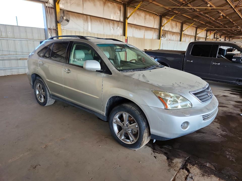 2007 Lexus Rx 400h VIN JTJHW31UX72016898 COPART salvage auction — MECHANICAL, Az - Certificate Of Title, sold $525 on 2026-07-13 (photo 4)