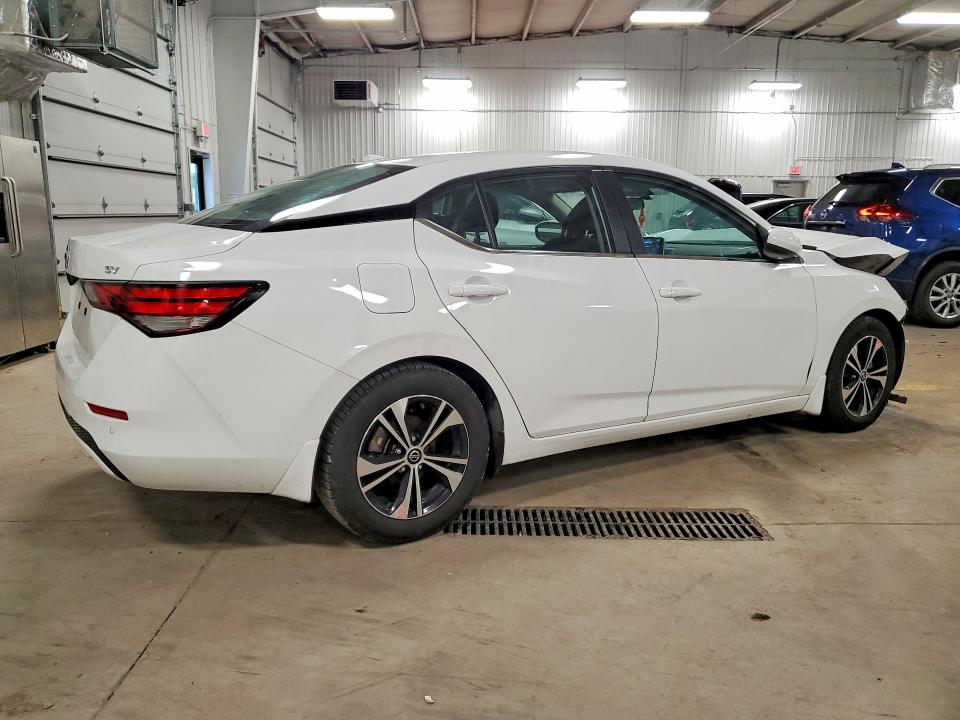 2021 Nissan Sentra VIN 3N1AB8CV4MY309781 COPART salvage auction — FRONT END, Mn - Cert Of Title-Salvage, sold $1,300 on 2026-07-09 (photo 3)