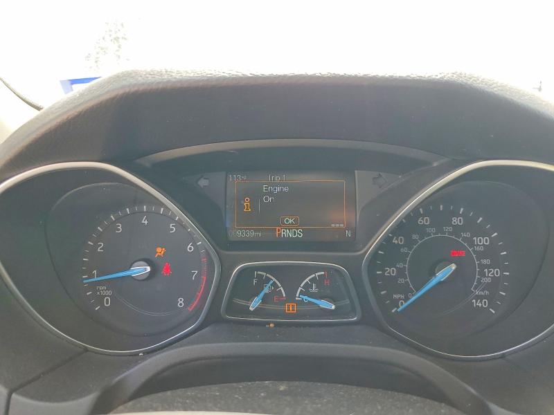 2018 Ford Focus VIN 1FADP3N23JL289650 COPART salvage auction — SIDE, Tx - Salvage Vehicle Title, sold $500 on 2026-07-09 (photo 9)