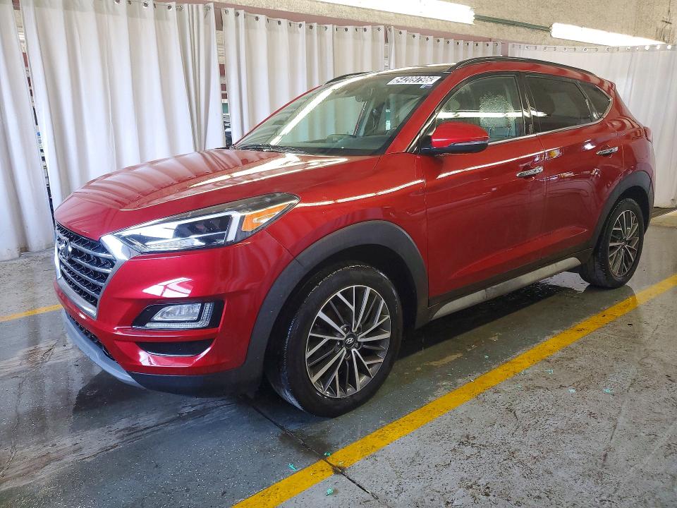 2021 Hyundai Tucson VIN KM8J3CAL1MU356277 COPART salvage auction — NORMAL WEAR, Wv - Certificate Of Title, sold $6,700 on 2026-07-07 (photo 1)