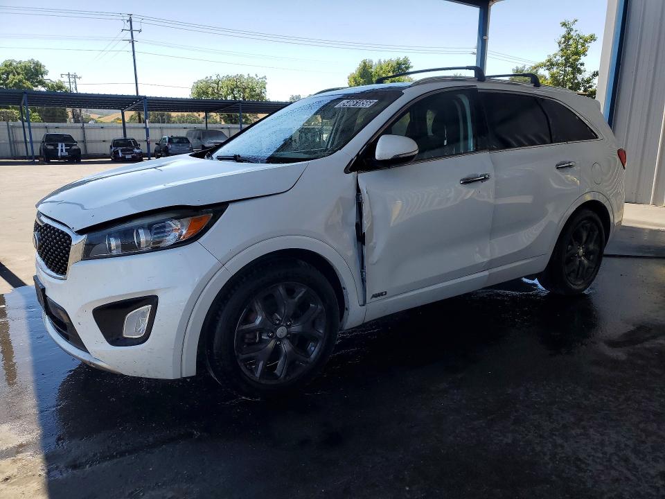 2016 Kia Sorento VIN 5XYPKDA53GG170058 COPART salvage auction — SIDE, Ca - Certificate Of Title, sold $2,550 on 2026-07-09 (photo 1)