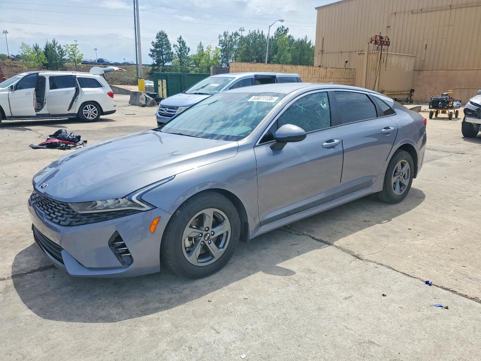 2021 Kia K5 VIN 5XXG24J2XMG027601 COPART salvage auction — SIDE, Sc - Cert Of Title-Salvage, sold $6,800 on 2026-07-10 (photo 1)