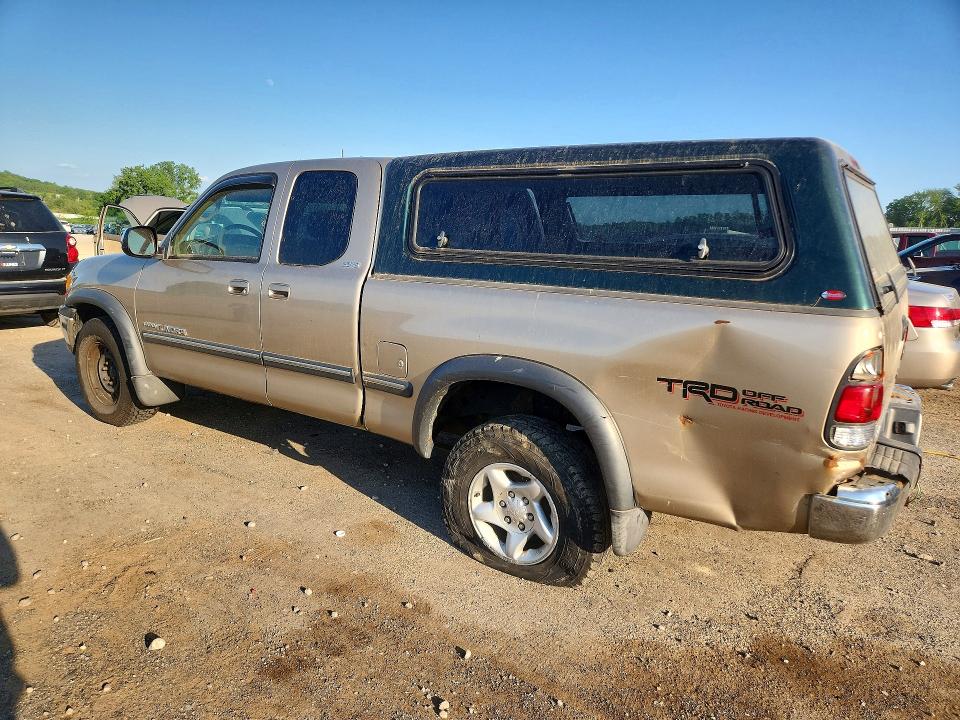 2002 Toyota Tundra VIN 5TBBT44112S330426 COPART salvage auction — REAR END, Wi - Certificate Of Title, sold $950 on 2026-07-14 (photo 2)