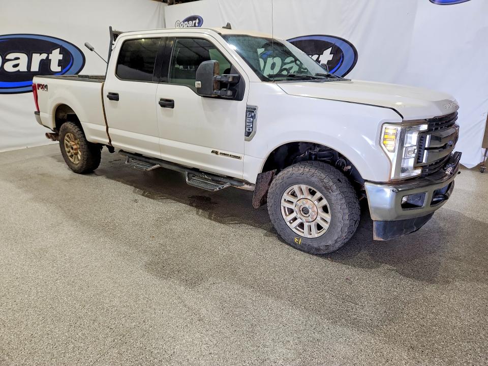 2019 Ford F-250 super duty VIN 1FT7W2BT5KEF05537 COPART salvage auction — MINOR DENT/SCRATCHES, Ut - Certificate Of Title (P), sold $20,500 on 2026-07-02 (photo 4)