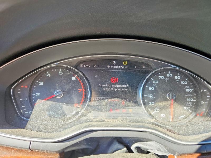 2019 Audi A4 VIN WAUDNAF43KN002783 COPART salvage auction — SIDE, Pa - Certificate Of Salvage, sold $625 on 2026-07-24 (photo 9)