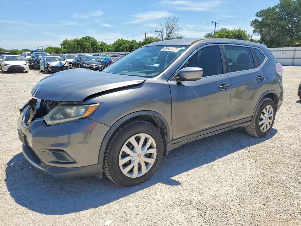 2016 Nissan VIN JN8AT2MT8GW006393 COPART salvage auction — FRONT END, Tx - Salvage Vehicle Title, sold $1,950 on 2026-07-16 (photo 1)