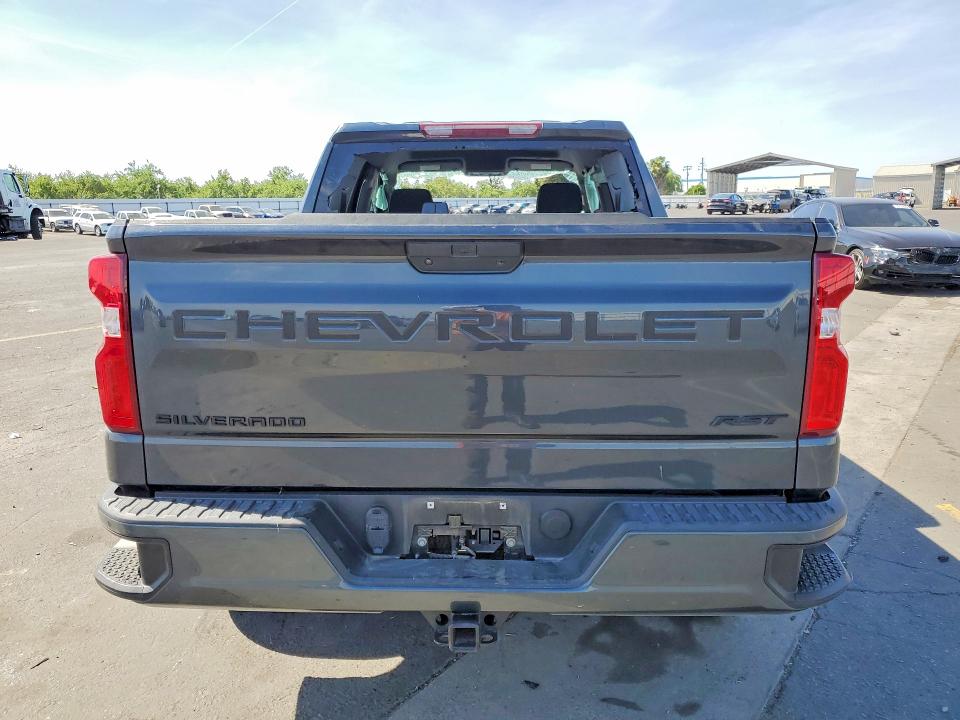 2022 Chevrolet Silverado VIN 1GCPWDED7NZ104066 COPART salvage auction — SIDE, Ca - Salvage Certificate, sold $9,400 on 2026-07-09 (photo 6)