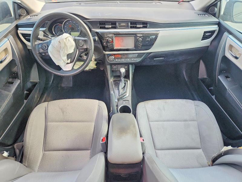2015 Toyota Corolla VIN 5YFBURHE2FP345238 COPART salvage auction — FRONT END, TX - SALVAGE VEHICLE TITLE, sold $1,800 on 2026-07-27 (photo 8)