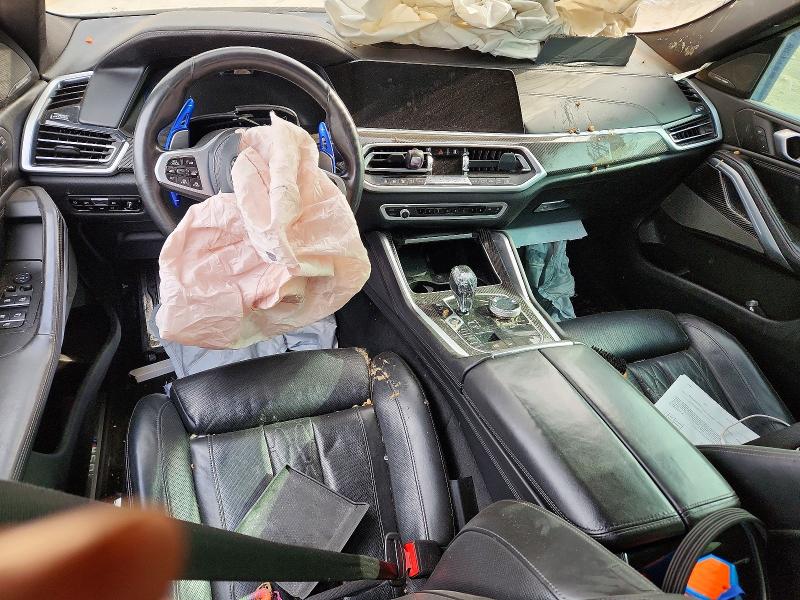 2021 BMW X6 VIN 5UXCY8C07M9D95829 COPART salvage auction — FRONT END, Il - Salvage Certificate, sold $10,900 on 2026-07-17 (photo 8)