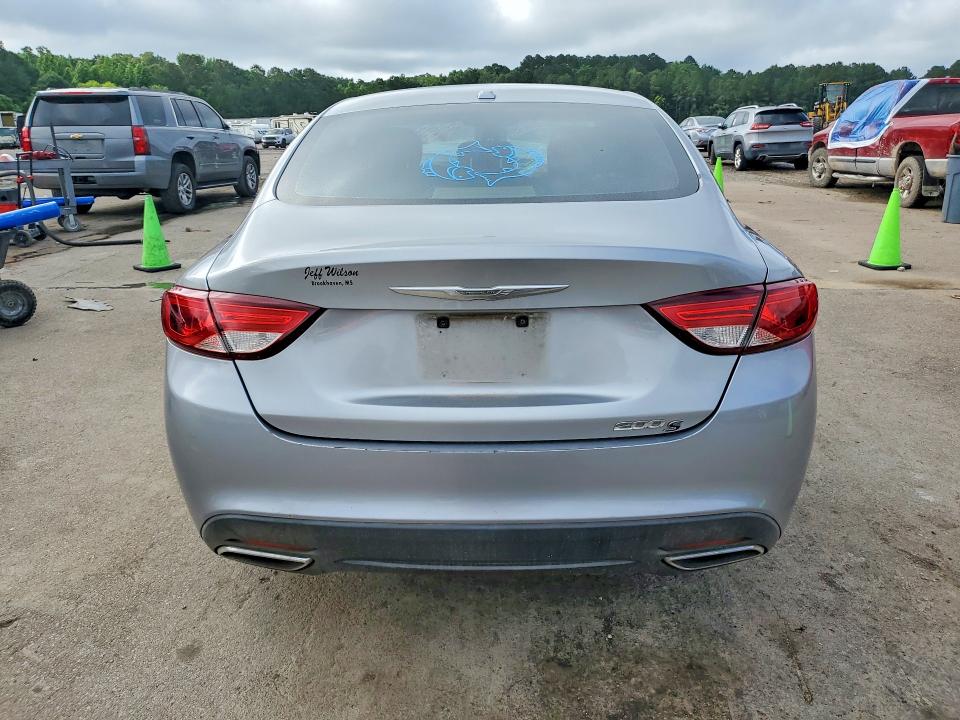 2015 Chrysler 200 VIN 1C3CCCBB4FN667853 COPART salvage auction — FRONT END, Ms - Cert Of Title-Salvaged, sold $400 on 2026-07-10 (photo 6)