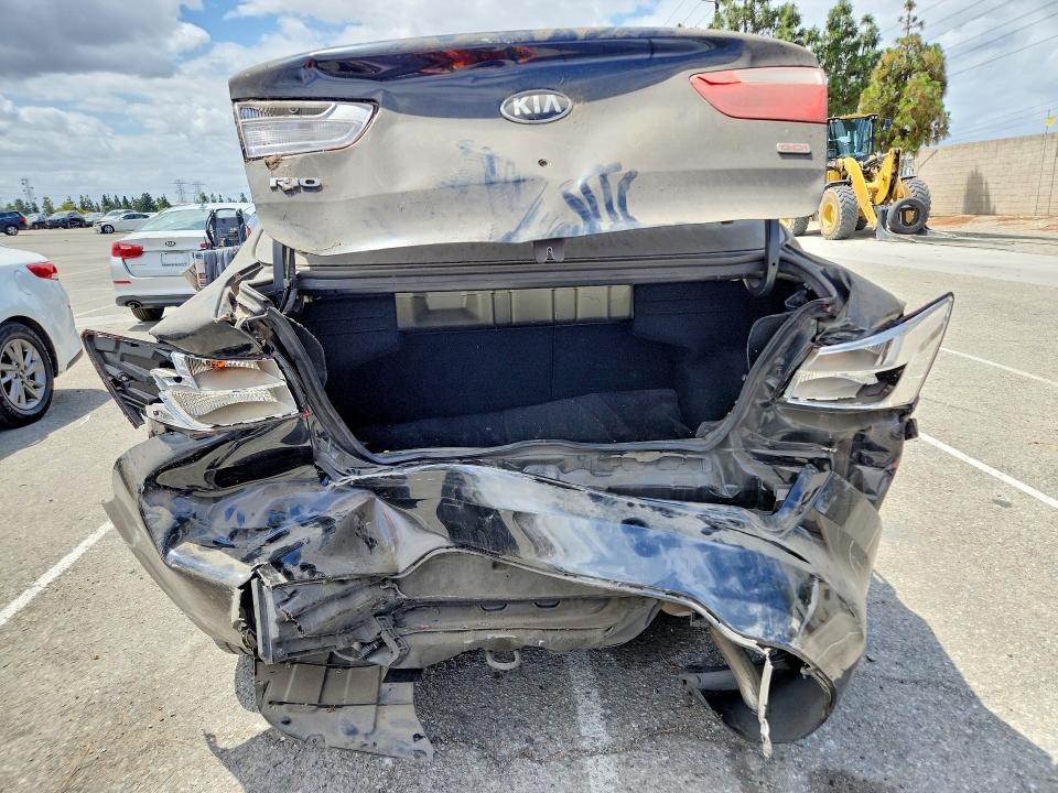 2015 Kia VIN KNADM4A39F6427007 COPART salvage auction — REAR END, Tx - Dis/Dlr/Exp Only Clean Title, sold $200 on 2026-07-28 (photo 6)