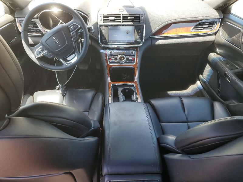 2020 Lincoln Continental VIN 1LN6L9PKXL5605613 COPART salvage auction — HAIL, Ia - Cert Of Title-Salvage Title, sold $8,700 on 2026-07-10 (photo 8)