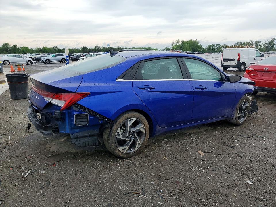 2024 Hyundai VIN KMHLS4DG8RU850756 COPART salvage auction — FRONT END, Va - Cert Of Title - Salvage, sold $1,750 on 2026-07-15 (photo 3)