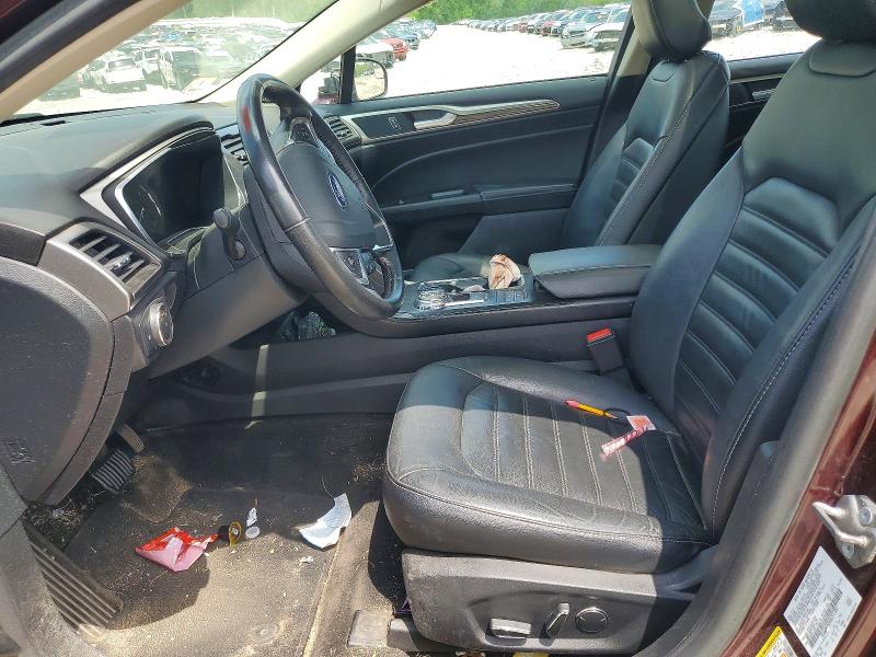 2017 Ford Fusion VIN 3FA6P0PU3HR371508 COPART salvage auction — FRONT END, Ma - Cert Of Title-Salvage, sold $1,200 on 2026-07-03 (photo 7)