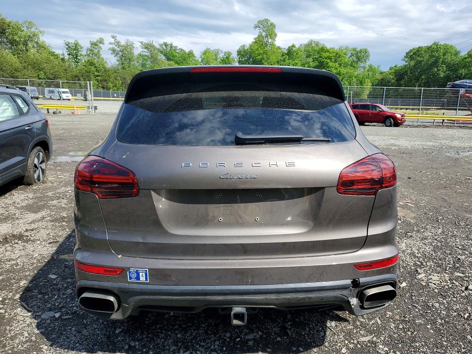 2016 Porsche VIN WP1AA2A23GKA14193 COPART salvage auction — FRONT END, MD - CERT OF SALVAGE > 75% DAMAGE, sold $3,050 on 2026-07-10 (photo 6)