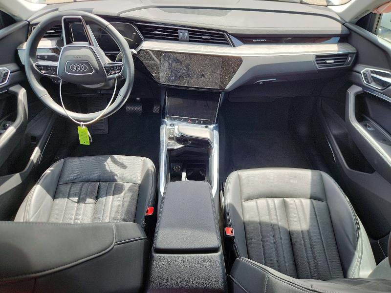 2022 Audi E-tron VIN WA12ABGE4NB009387 COPART salvage auction — FRONT END, Fl - Cert Of Title Slvg Rebuildable, sold $10,900 on 2026-07-24 (photo 8)