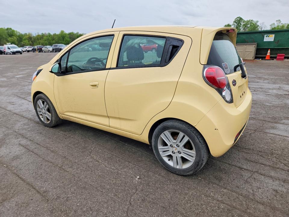 2014 Chevrolet Spark VIN KL8CA6S9XEC590389 COPART salvage auction — SIDE, Oh - Cert Of Title-Salvage, sold $90 on 2026-07-23 (photo 2)