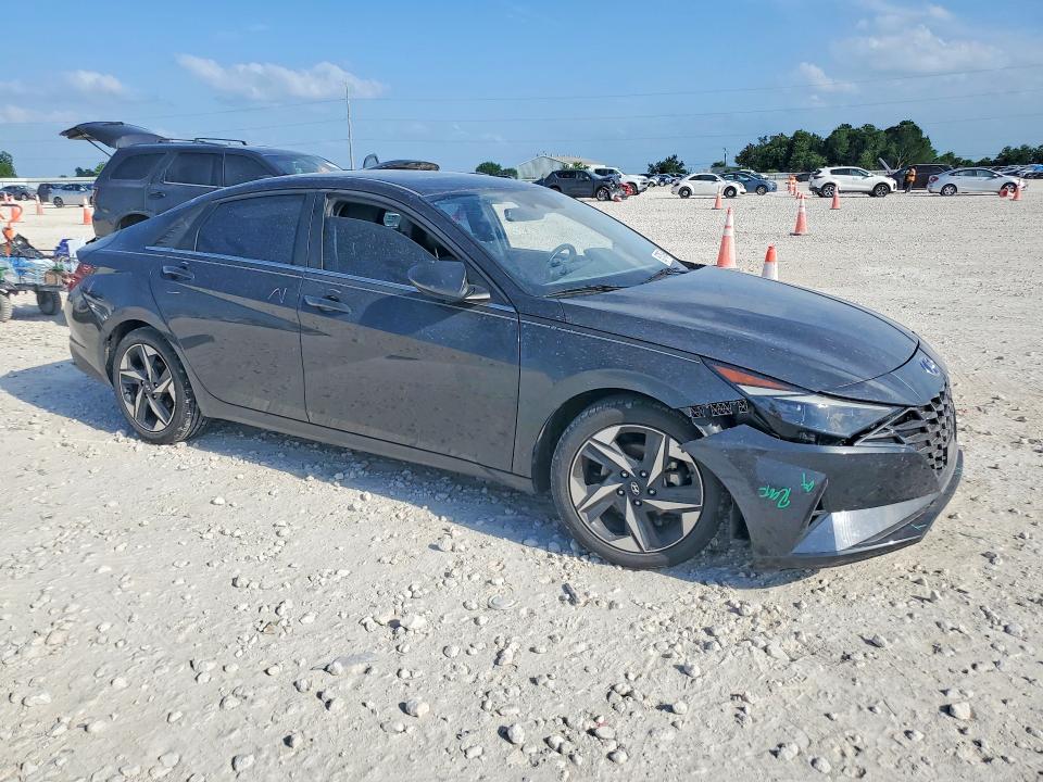 2022 Hyundai Elantra VIN 5NPLP4AG9NH068061 COPART salvage auction — FRONT END, Tx - Salvage Vehicle Title, sold $70 on 2026-07-30 (photo 4)