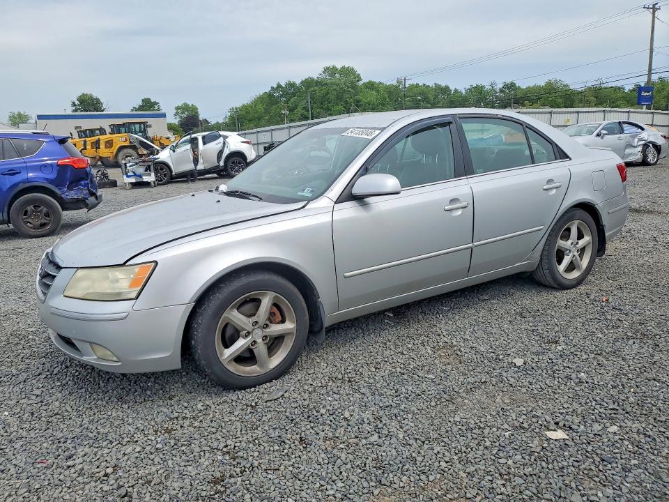 2009 Hyundai Sonata VIN 5NPEU46F29H449774 COPART salvage auction — SIDE, Nj - Cert Of Title-Salvage, sold $350 on 2026-07-28 (photo 1)