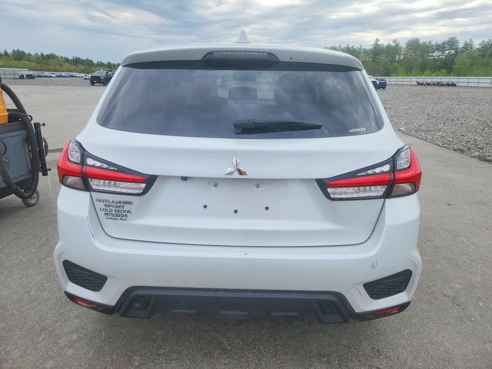 2024 Mitsubishi Outlander VIN JA4ARUAU9RU009847 COPART salvage auction — FRONT END, Me - Cert Of Title-Salvage Collisio, sold $4,700 on 2026-07-15 (photo 6)