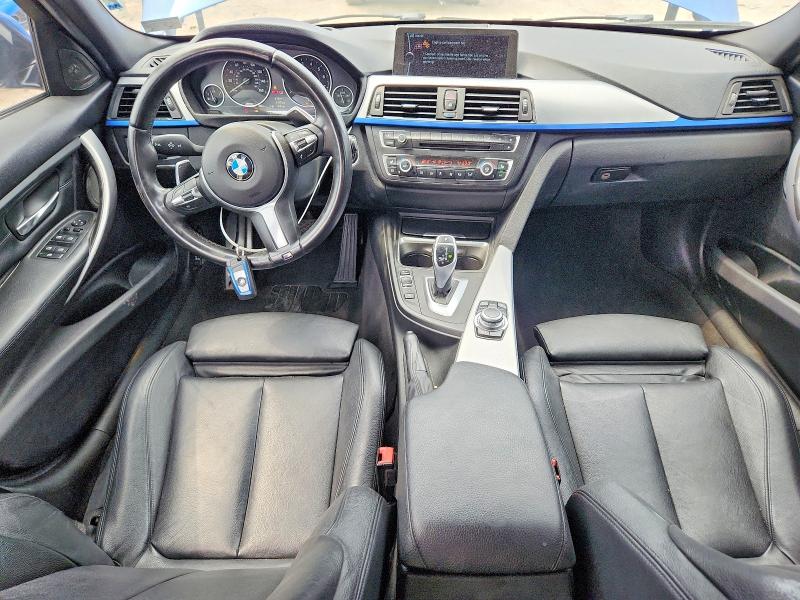 2013 BMW 3er VIN WBA3A5C55DF350349 COPART salvage auction — FRONT END, Va - Cert Of Title - Salvage, sold $1,400 on 2026-08-10 (photo 8)