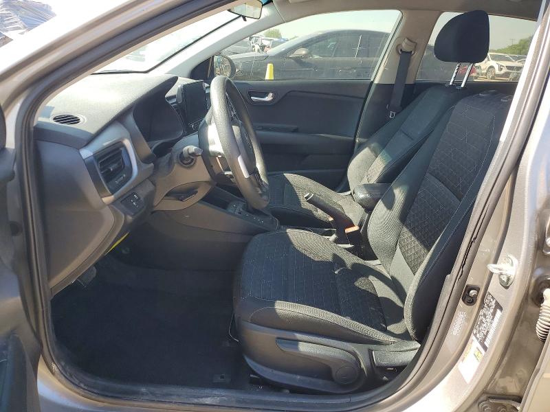 2021 Kia Rio VIN 3KPA25AD3ME382499 COPART salvage auction — FRONT END, Tx - Salvage Vehicle Title, sold $2,200 on 2026-07-09 (photo 7)