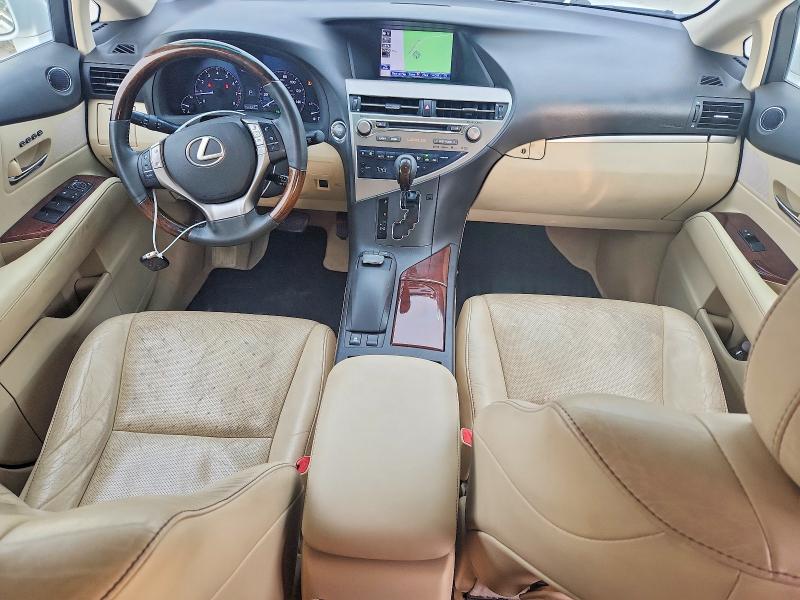 2013 Lexus Rx VIN 2T2ZK1BA9DC087532 COPART salvage auction — HAIL, Tx - Certificate Of Title, sold $3,700 on 2026-07-10 (photo 8)
