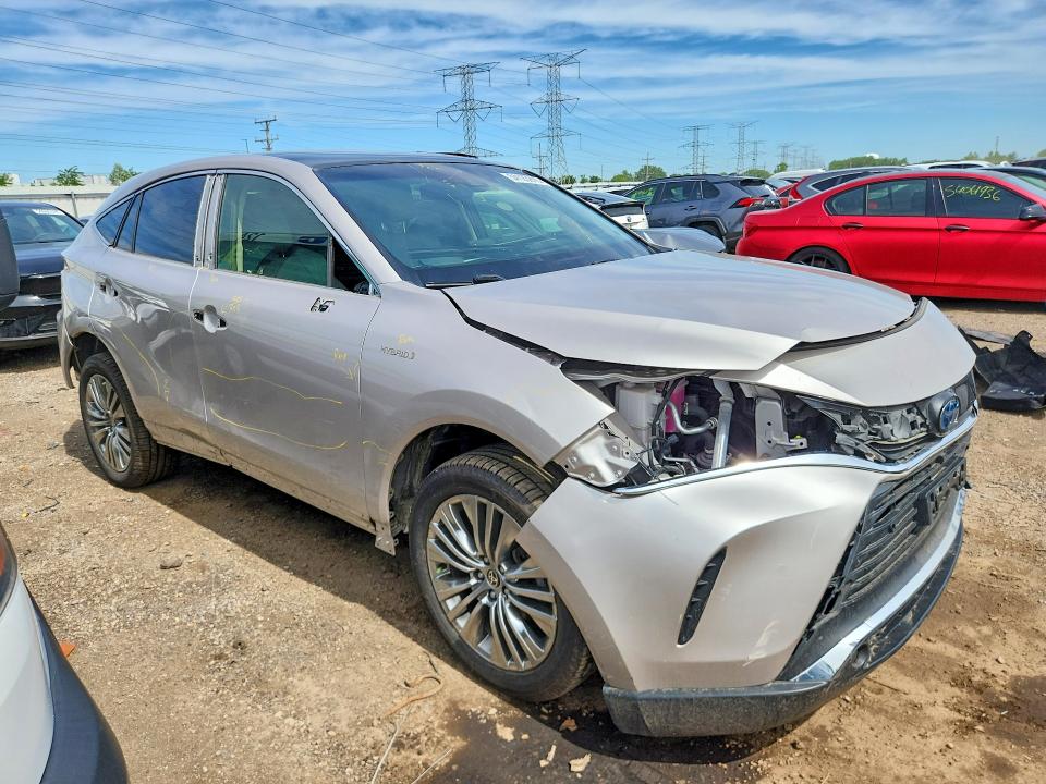 2021 Toyota Venza VIN JTEAAAAH4MJ047961 COPART salvage auction — FRONT END, Il - Salvage Certificate, sold $11,000 on 2026-07-09 (photo 4)