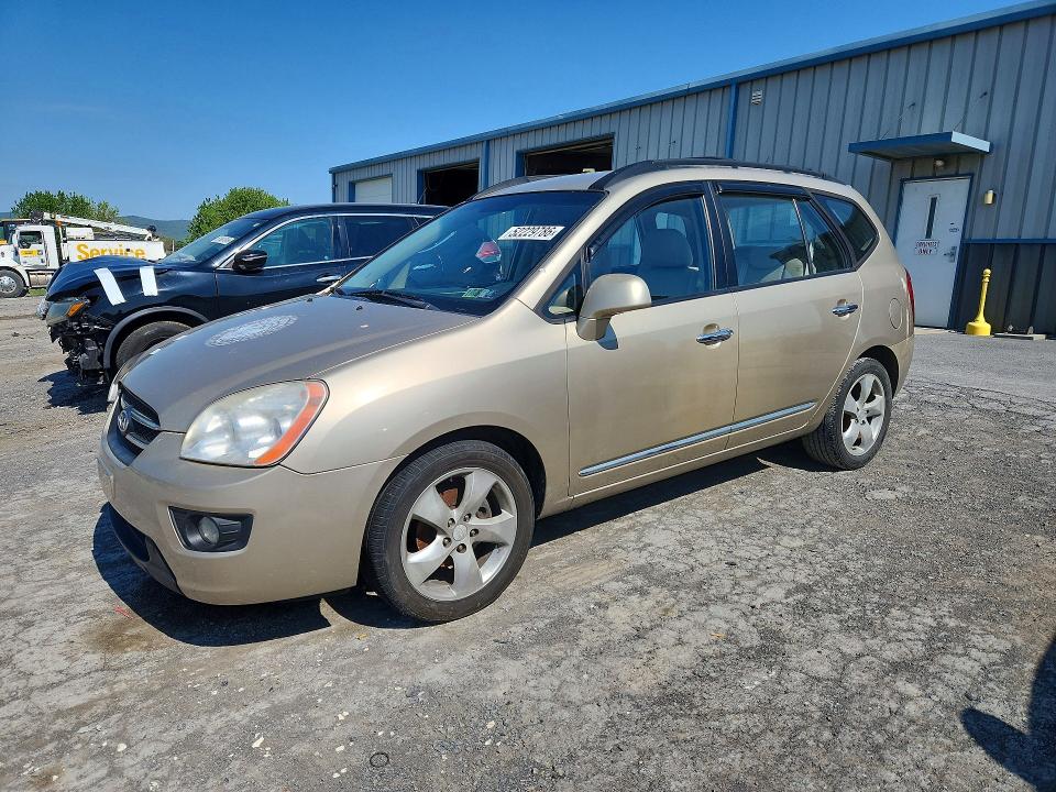 2008 Kia Rondo VIN KNAFG526587164302 COPART salvage auction — FRONT END, Pa - Certificate Of Salvage, sold $600 on 2026-07-17 (photo 1)