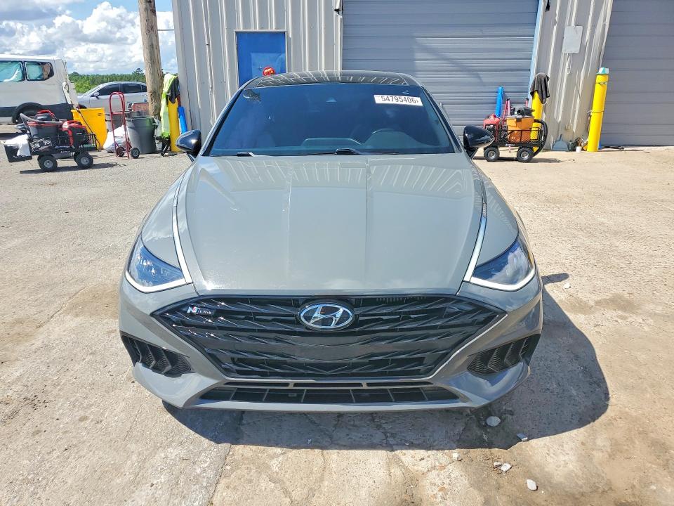 2021 Hyundai Sonata VIN 5NPEK4JC3MH105866 COPART salvage auction — REAR END, TN - SALVAGE CERTIFICATE (P), sold $175 on 2026-07-28 (photo 5)