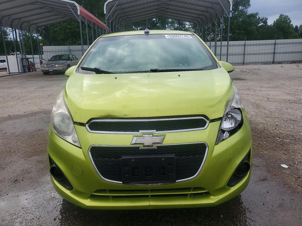2013 Chevrolet Spark VIN KL8CD6S96DC627590 COPART salvage auction — FRONT END, Sc - Cert Of Title-Salvage, sold $450 on 2026-07-27 (photo 5)