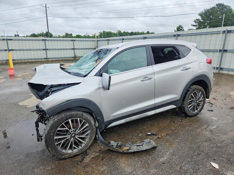 2021 Hyundai Tucson VIN KM8J33AL5MU305915 — COPART salvage auction photo