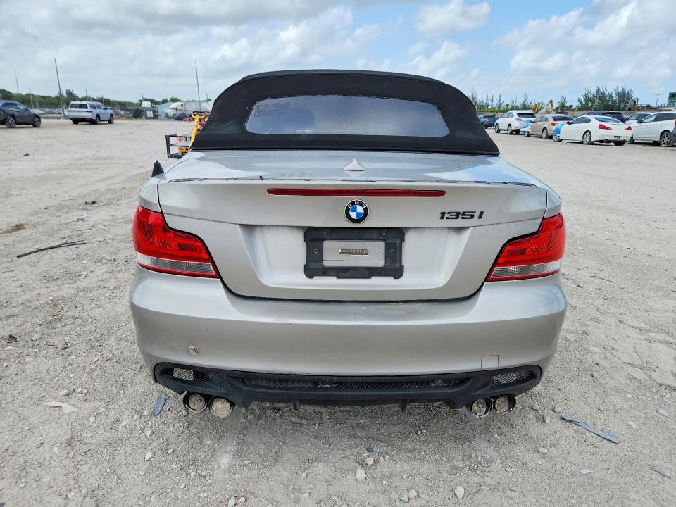2010 BMW 1 series VIN WBAUN9C54AVK41771 COPART salvage auction — FRONT END, Fl - Cert Of Title Slvg Rebuildable, sold $325 on 2026-07-21 (photo 6)