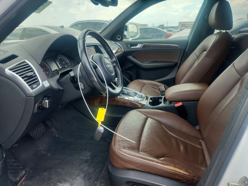2015 Audi Q5 VIN WA1CMAFP7FA084715 COPART salvage auction — FRONT END, Tx - Salvage Vehicle Title, sold $1,050 on 2026-07-27 (photo 7)