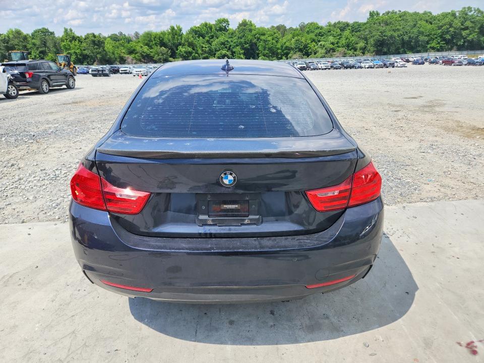 2015 BMW 4er VIN WBA4A9C52FGL86119 COPART salvage auction — SIDE, Ga - Cert Of Title-Salvage, sold $5,200 on 2026-07-09 (photo 6)