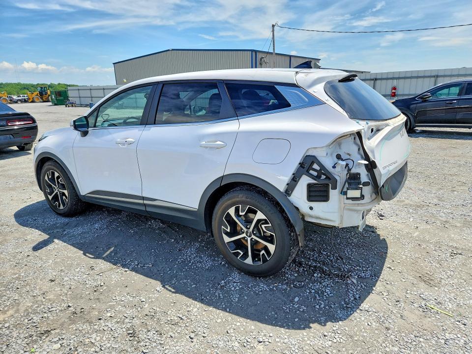 2023 Kia Sportage VIN 5XYK33AFXPG015419 COPART salvage auction — REAR END, Nc - Salvage Certificate Of Title, sold $300 on 2026-07-29 (photo 2)