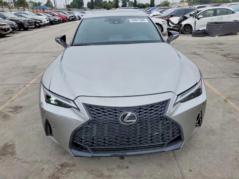 2023 Lexus Is VIN JTHCA1D26P5123714 COPART salvage auction — FRONT END, Ca - Salvage Certificate, sold $16,700 on 2026-07-06 (photo 5)