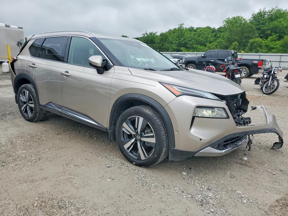 2021 Nissan VIN JN8AT3DD8MW316005 COPART salvage auction — FRONT END, ID - SALVAGE CERTIFICATE OF TITLE, sold $4,650 on 2026-07-22 (photo 4)