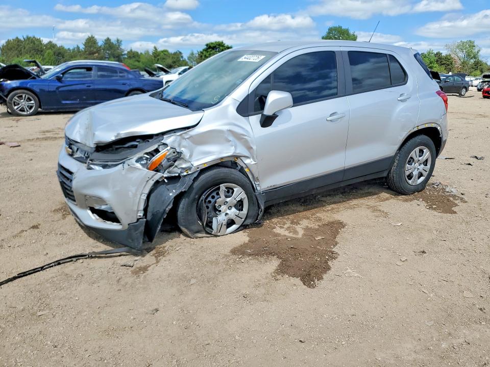 2018 Chevrolet Trax VIN KL7CJKSB4JB624164 COPART salvage auction — FRONT END, Il - Salvage Certificate, sold $775 on 2026-07-16 (photo 1)