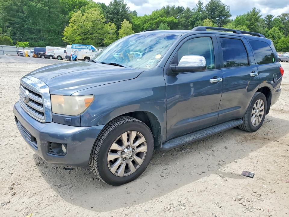 2008 Toyota Sequoia VIN 5TDBY67A18S017014 COPART salvage auction — MINOR DENT/SCRATCHES, Ma - Certificate Of Title, sold $3,900 on 2026-07-27 (photo 1)
