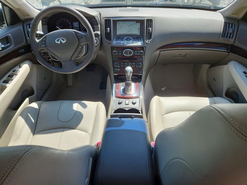 2012 Infiniti G VIN JN1CV6AR4CM972926 COPART salvage auction — REAR END, Ga - Cert Of Title-Salvage, sold $4,050 on 2026-07-28 (photo 8)