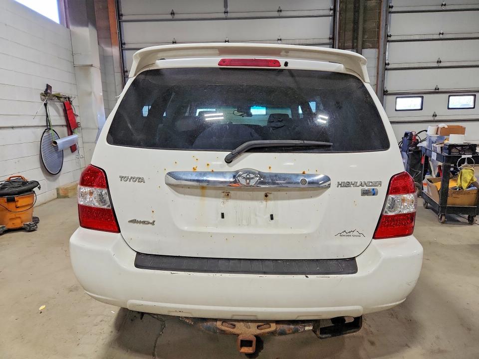 2007 Toyota Highlander VIN JTEEW21A270037807 COPART salvage auction — FRONT END, Mn - Cert Of Title-Salvage, sold $650 on 2026-07-07 (photo 6)