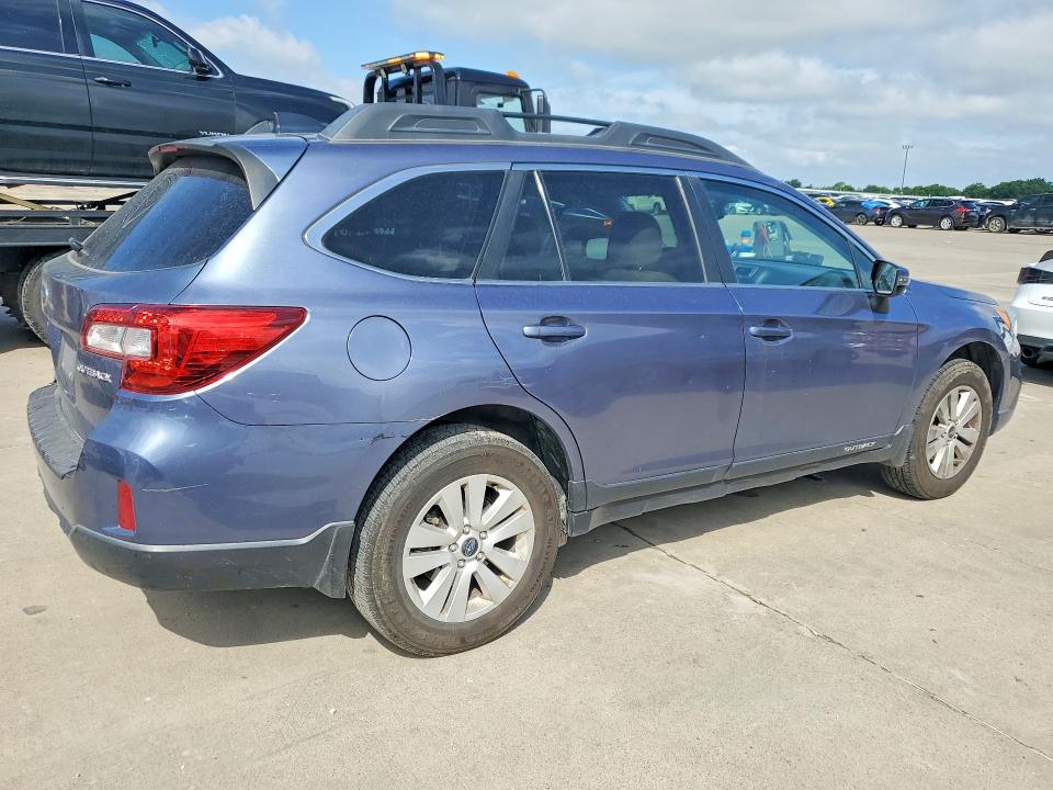 2016 Subaru Outback VIN 4S4BSBHC4G3215818 COPART salvage auction — REAR END, TX - SALVAGE VEHICLE TITLE, sold $2,800 on 2026-07-02 (photo 3)