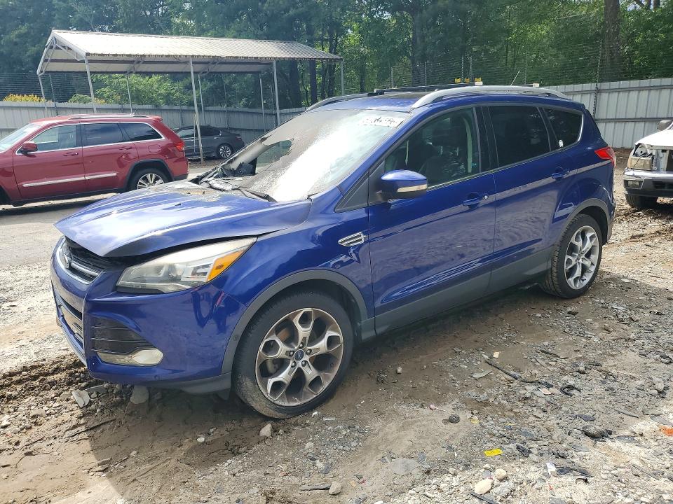 2014 Ford Escape VIN 1FMCU0JX5EUC06682 COPART salvage auction — Burn Engine, GA - SALVAGE/FIRE DAMAGE, sold $250 on 2026-07-03 (photo 1)