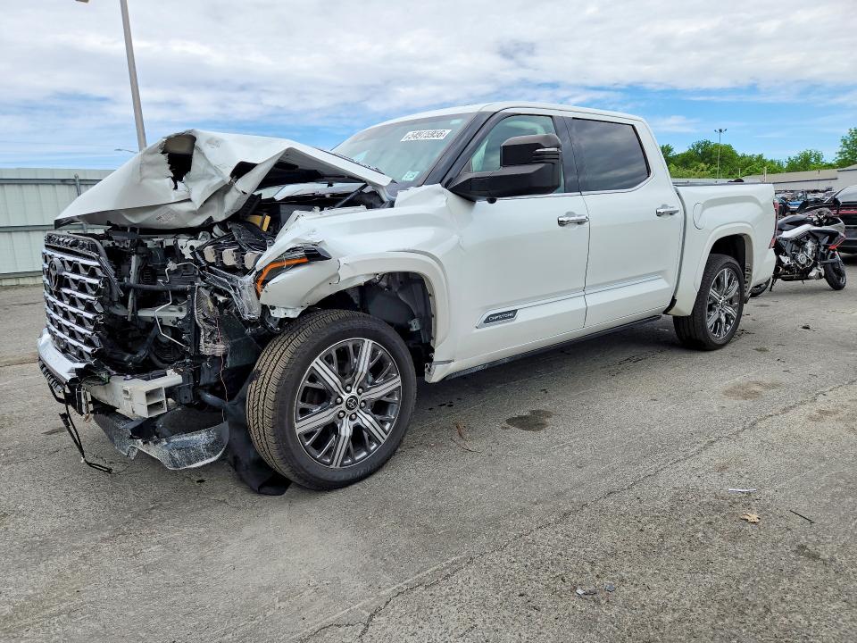 2023 Toyota Tundra VIN 5TFVC5DB3PX022632 COPART salvage auction — FRONT END, Nj - Cert Of Title-Salvage, sold $9,400 on 2026-07-28 (photo 1)